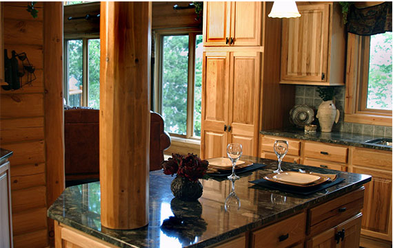 Boreal cottage kitchen